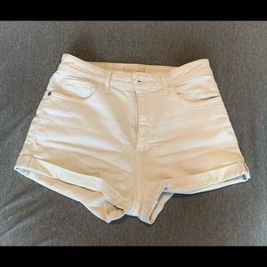 ARITZIA - Azure Skies white mini shorts